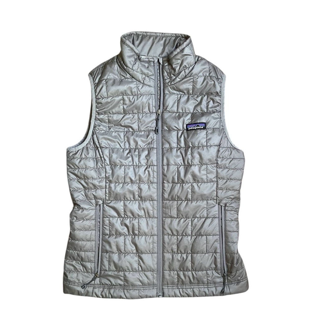 Patagonia Women Nano Puff Insulated Vest Gray Size Small